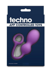 Techno Bop Rechargeable Silicone App Compatible Vibrator