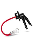 Temptasia Clitoris and Nipple Pump - Black/Red