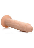 Thump It Rechargeable Silicone Thumping (Large) 8.7in Dildo with Remote Control - Vanilla - Large