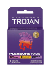 Trojan Pleasure Pack Condoms (3ct