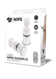 Twisty Nipple Suckers - Clear - XLarge