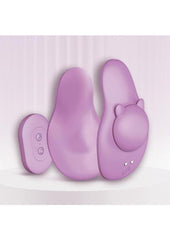 Ultra Here Kitty Kitty Rechargeable Silicone Panty Vibe with Remote