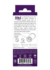 Vedo Liki Rechargeable Silicone Flicker Clitoral Vibrator