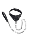 Velvet Noir Collar and Leash - Black