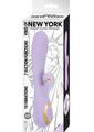 Vibes Of New York Ribbed Suction Rechargeable Silicone Vibrator