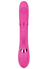 Vive Mimi 10 Function Silicone Rechargeable Triple Motor G-Spot and Tapping Rabbit Vibrator