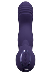 Vive Riko Rechargeable Silicone Triple Motor G-Spot Finger Motion Vibrator