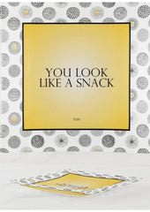 Warm Human You Look Like A Snack Trinket Tray 5x5