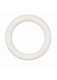 White Rubber Cock Ring