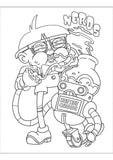 Who Smokes Weed? Coloring Book