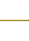 Wild Bitches Party Tape - Black/Yellow - 100ft