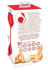 Wild Rose and Bullet Rechargeable Silicone Clitoral Stimulator with Suction