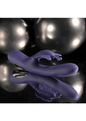 Wings Of Frenzy Rechargeable Silicone Multi Vibrator with Clitoral Stimulator