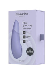 Womanizer Enhance Rechargeable Silicone Clitoral Stimulator - Lilac/Purple