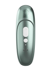 Womanizer Pleasure Air Pro Rechargeable Silicone Air Pulse Clitoral Vibrator - Sage