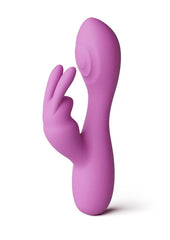 X and O's Devotion Rechargeable Silicone Compact Rabbit Vibrator - Purple