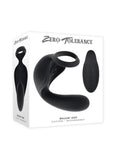 Zero Tolerance Ballin' Out Silicone Rechargeable Prostate Massager with Remote - Black