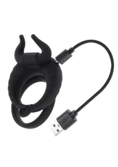 Zero Tolerance Raging Bull Rechargeable Silicone Dual Cock Ring