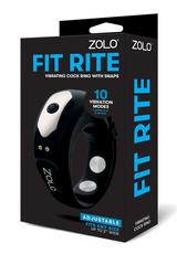 ZOLO Fit Rite Vibrate Cock Ring W/ Snaps